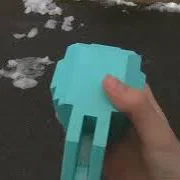 Khuôn ép tuyết hình khối Minecraft độc đáo - Tự tay in 3D