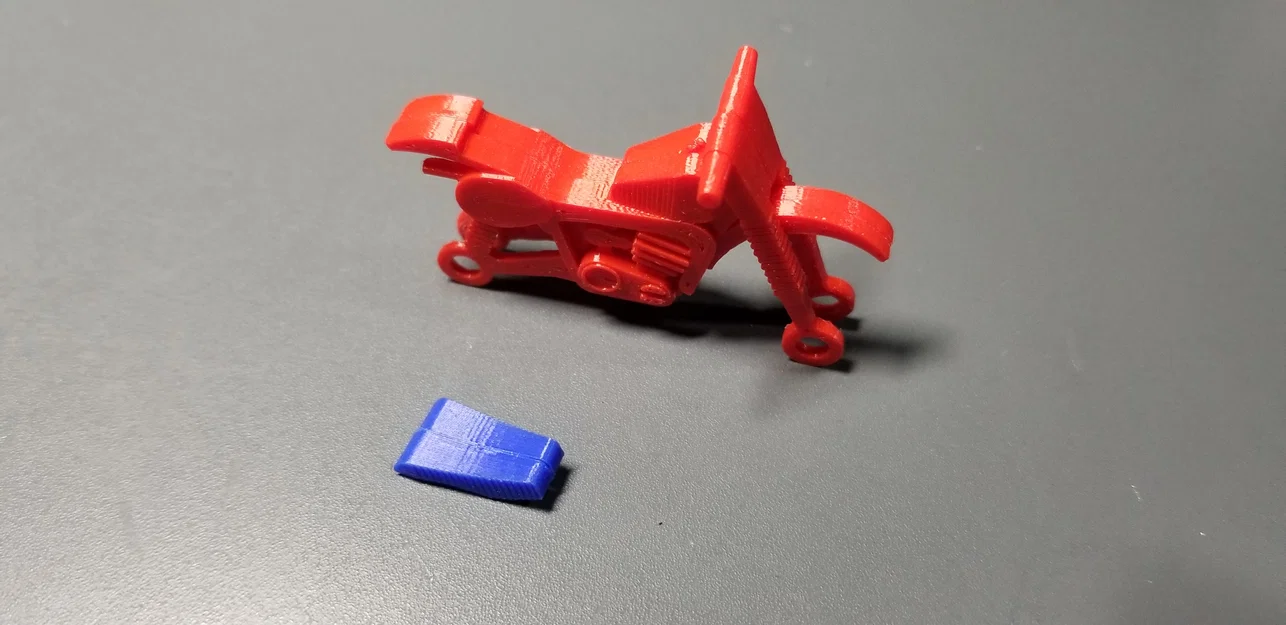 Mô hình xe mô tô Tonka thập niên 80 / Xe cào cào đồ chơi bé xinh - Image 11