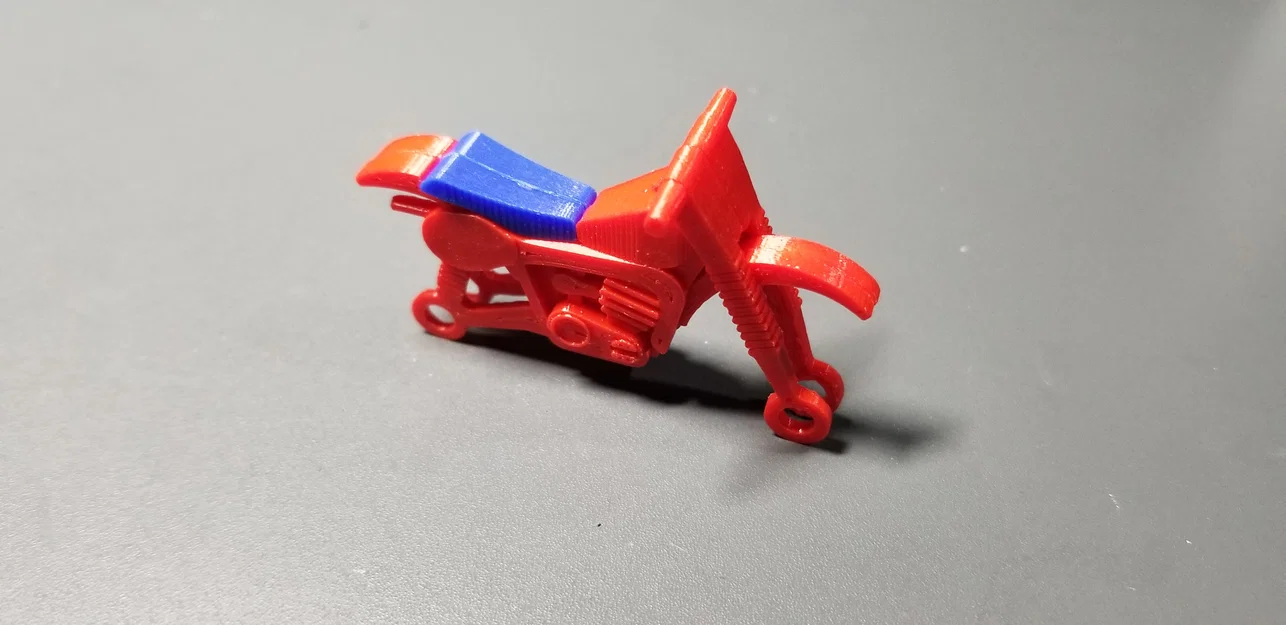 Mô hình xe mô tô Tonka thập niên 80 / Xe cào cào đồ chơi bé xinh - Image 12