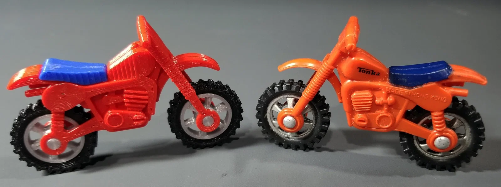 Mô hình xe mô tô Tonka thập niên 80 / Xe cào cào đồ chơi bé xinh - Image 15
