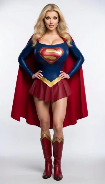 Mô hình 3D Supergirl +18 - Image 1