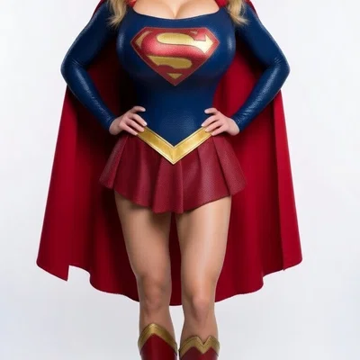 Mô hình 3D Supergirl +18