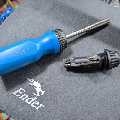 Mẫu in khay giữ đầu vít cho tua vít Williams WRS-1