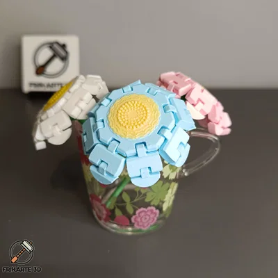 Flexi Daisy Flower - Hoa Cúc Linh Hoạt