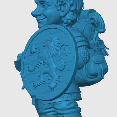 Mô hình Halfling Fighter