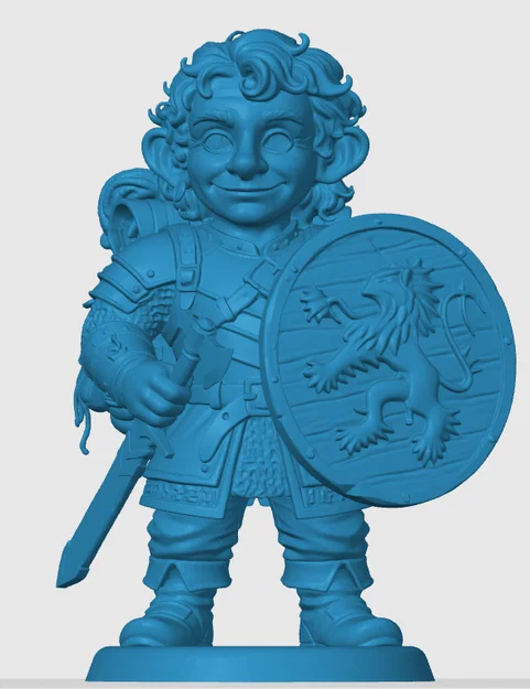 Mô hình Halfling Fighter - Image 3