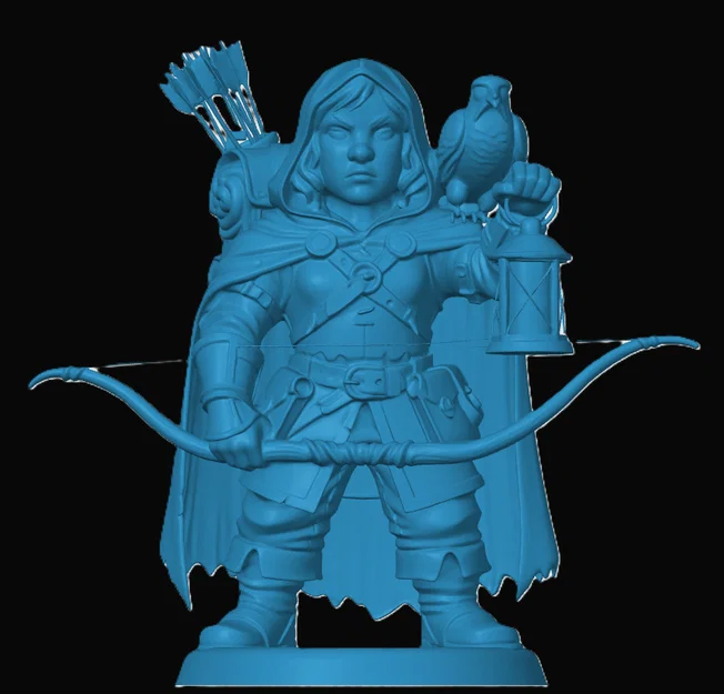 Mô hình Halfling Ranger - Image 1
