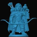 Mô hình Halfling Ranger - Thumbnail 1