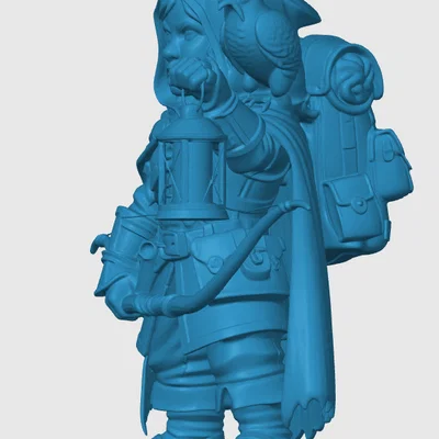 Mô hình Halfling Ranger