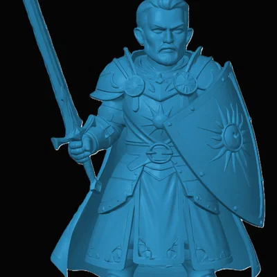 Mô hình Halfling Paladin
