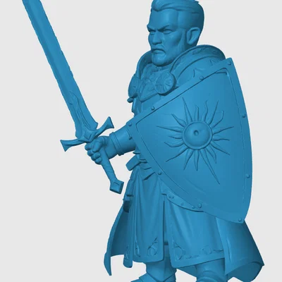 Mô hình Halfling Paladin