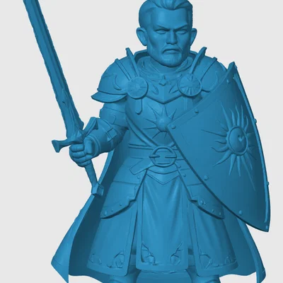 Mô hình Halfling Paladin
