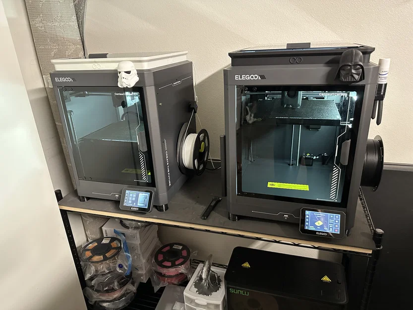 ELEGOO CARBON SLIDING RISER (BỘ KHUNG TRƯỢT TẢN NHIỆT) - Image 1