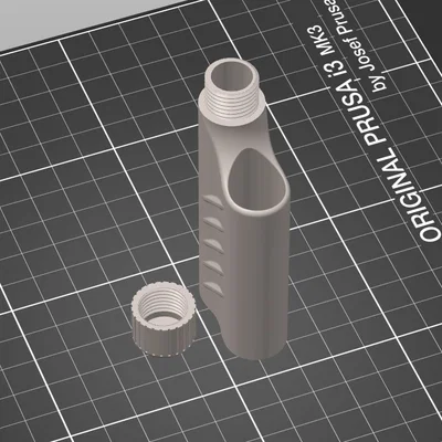 Hộp đựng đèn pin OLIGHT i3T kèm ngăn chứa 2 pin AAA