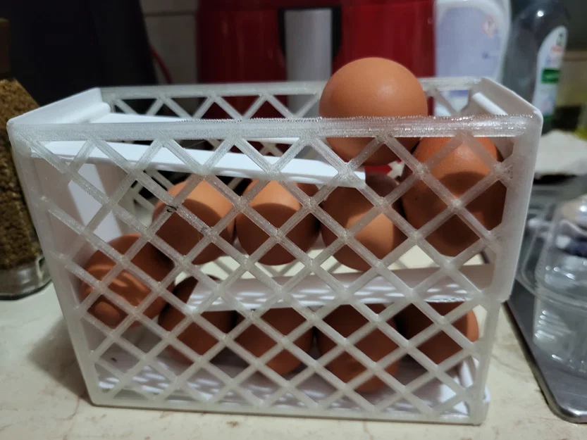 Khay đựng trứng đứng tiện lợi (Vertical Egg Holder Dispenser) - Image 2