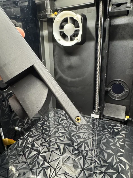 K1/K1C CFS Purge Chute V2 - Máng xả nhựa cải tiến - Image 4