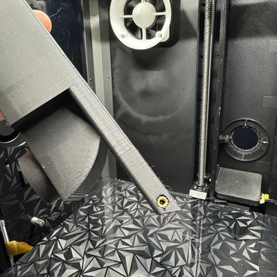 K1/K1C CFS Purge Chute V2 - Máng xả nhựa cải tiến