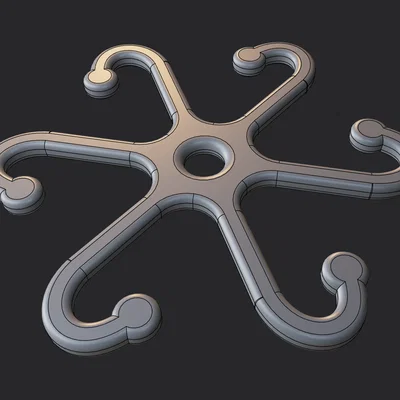 Móc treo hỗ trợ cây trồng hình ngôi sao 3D (Plant Clip Hook)
