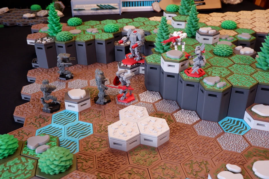 FDMecha Hex Terrain - Bộ cơ bản Basic Core Set - Image 3