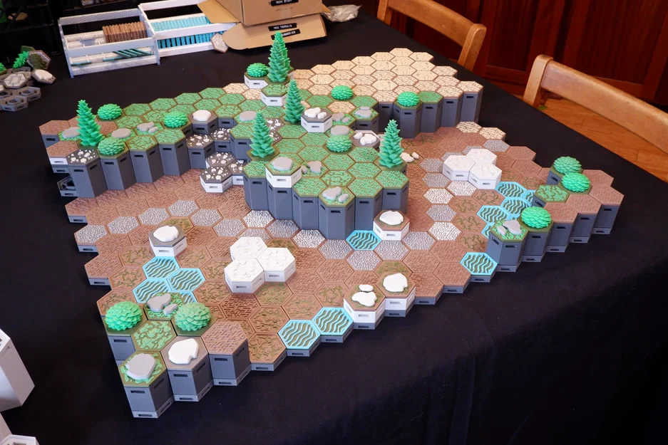 FDMecha Hex Terrain - Bộ cơ bản Basic Core Set - Image 5