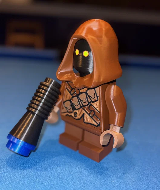 Star Wars Jawa - Mô hình Brick MegaFigure Tattered Shirt (Tỷ lệ 5:1) - Image 2