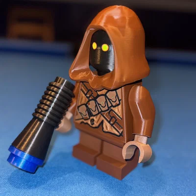 Star Wars Jawa - Mô hình Brick MegaFigure Tattered Shirt (Tỷ lệ 5:1)