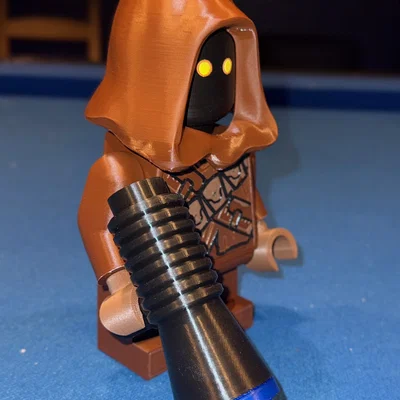 Star Wars Jawa - Mô hình Brick MegaFigure Tattered Shirt (Tỷ lệ 5:1)