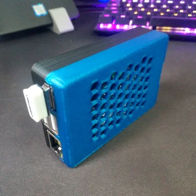 Vỏ hộp MKS Pi case - Thiết kế snap-fit bảo vệ bo mạch siêu tiện lợi