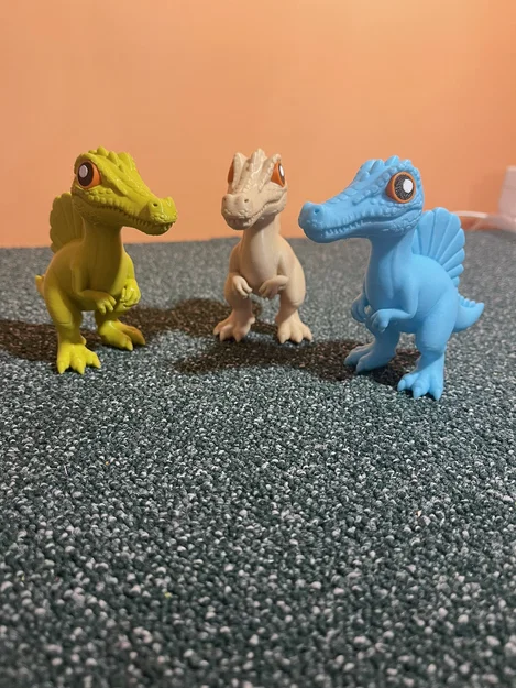 Spinosaurus Sammy dễ thương – PHIÊN BẢN HOẠT HÌNH (noAMS) - Image 2