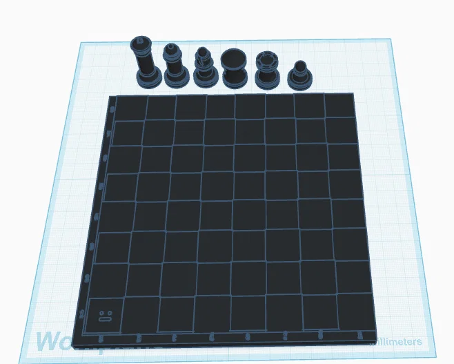 Bộ bàn cờ vua 3D trọn bộ - File thiết kế STL chi tiết - Image 2