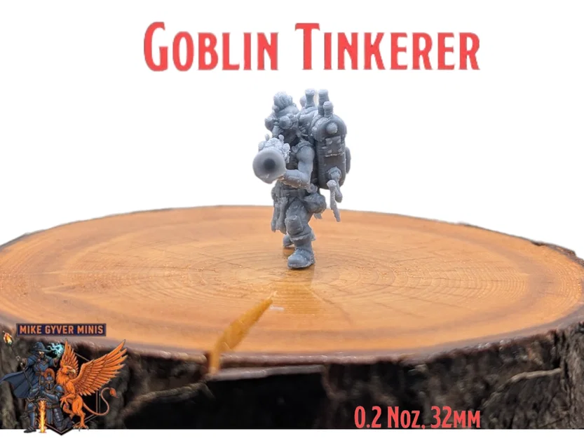 Goblin Tinkerer - Mô hình in sẵn cho game thủ chuyên nghiệp - Image 1