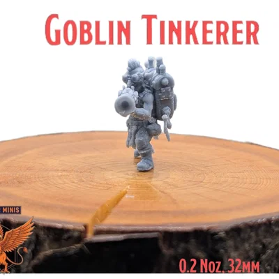 Goblin Tinkerer - Mô hình in sẵn cho game thủ chuyên nghiệp