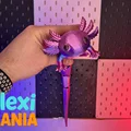 XXL Flexi Axolotl | Mô hình kỳ giông Axolotl linh hoạt siêu đáng yêu - Thumbnail 3