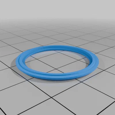 Nhẫn xoay giải tỏa căng thẳng (Ring Fidget) - Mẫu in 3D độc đáo