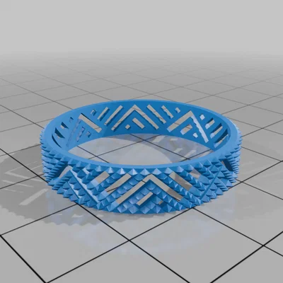 Nhẫn xoay giải tỏa căng thẳng (Ring Fidget) - Mẫu in 3D độc đáo