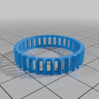 Nhẫn xoay giải tỏa căng thẳng (Ring Fidget) - Mẫu in 3D độc đáo