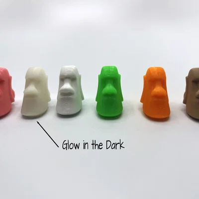 Jibbit hình đầu tượng Moai (Đảo Phục Sinh) cho dép Crocs