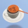 CoffeeBeans Barista Stencil V2 - Khuôn trang trí cà phê - Thumbnail 1