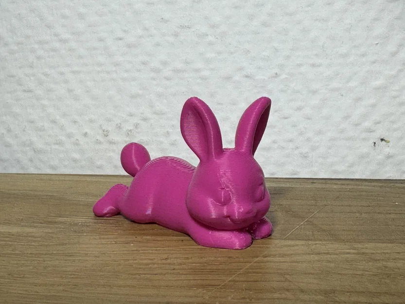 Mô hình 3D Chú thỏ nằm đáng yêu trang trí Phục sinh - Image 3