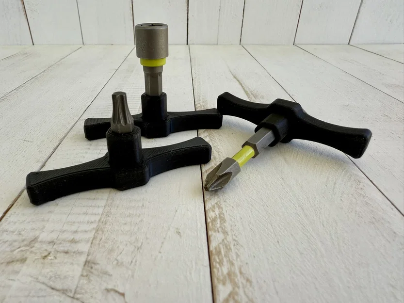 Tay cầm lục giác Hex Bit cho đầu tua vít - Image 3