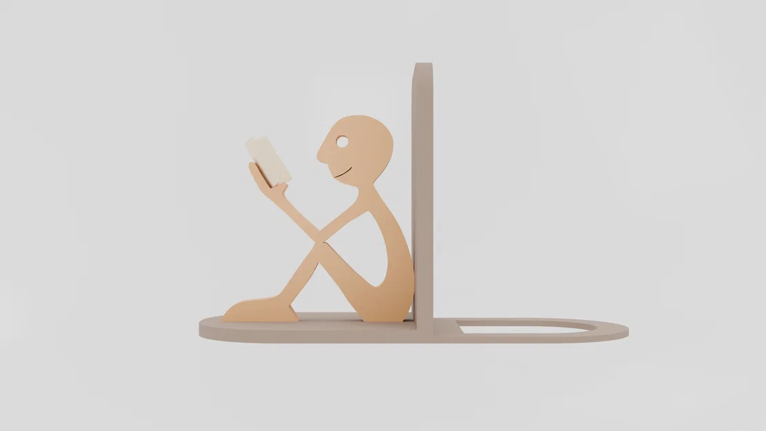 Chặn sách Người đang đọc sách (Reading Person Bookend) - Image 1