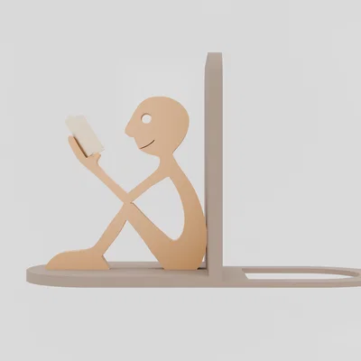 Chặn sách Người đang đọc sách (Reading Person Bookend)