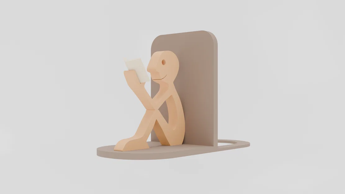 Chặn sách Người đang đọc sách (Reading Person Bookend) - Image 2