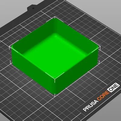 Khay chứa đồ đa năng 100x100x40mm - In 3D đơn giản và tiện lợi