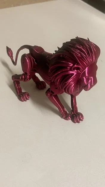 Robot Lion - Mô hình sư tử máy độc đáo cho tín đồ in 3D - Image 1
