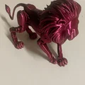 Robot Lion - Mô hình sư tử máy độc đáo cho tín đồ in 3D - Thumbnail 1