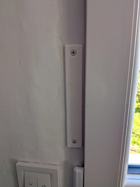 Nắp đậy khe rãnh dây cuốn rèm cửa tự động - Thiết kế in 3D - Image 1