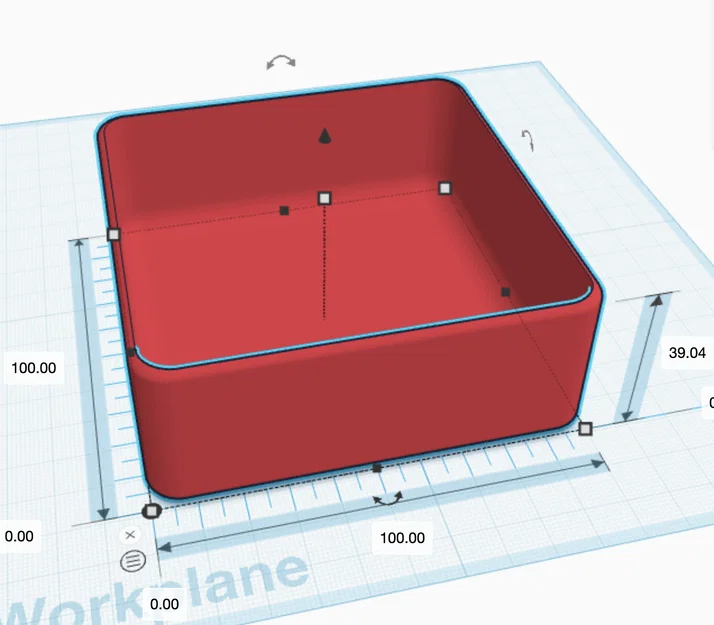 Khay chứa đồ đa năng 100x100x40mm - In 3D đơn giản và tiện lợi - Image 2