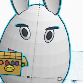 Mô hình 3D Thanos Bunny - Chú thỏ Thanos độc lạ cho fan Marvel