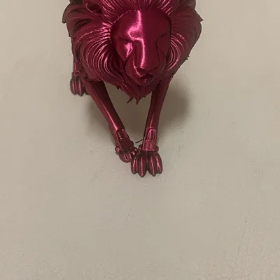 Robot Lion - Mô hình sư tử máy độc đáo cho tín đồ in 3D